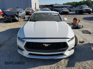 2024 Ford Mustang EcoBoost with VIN 1FA6P8THXR5140715, listed as a Copart auction lot 50611195 with 2,845 mi miles and Salvage Title. Bid and sale history available at carsss.com. Image 5.