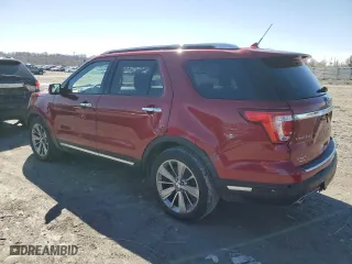 2018 Ford Explorer Limited with VIN 1FM5K7F81JGA21577, listed as a Copart auction lot 47380505 with 164,737 mi miles and Salvage Title. Bid and sale history available at carsss.com. Image 2.