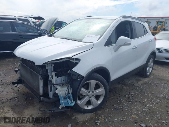 2016 Buick Encore with VIN KL4CJASB6GB640592, listed as a IAAI auction lot 41845392 with 146,428 mi miles. Bid and sale history available at carsss.com. Image 2.
