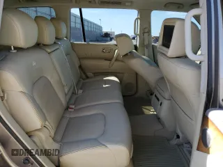 2014 Infiniti QX80 with VIN JN8AZ2NC6E9351737, listed as a Copart auction lot 48353585 with 121,579 mi miles and Salvage Title. Bid and sale history available at carsss.com. Image 11.