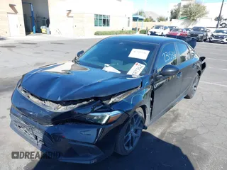 2024 Honda Civic Sport with VIN 2HGFE2F55RH538505, listed as a IAAI auction lot 41723536 with 59,800 mi miles and . Bid and sale history available at DreamBid. Image 2.