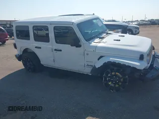 2024 Jeep Wrangler Sahara с VIN 1C4RJXP65RW296344, выставлен на аукционе IAAI как лот 42761334 с пробегом 30 948 миль миль и . История ставок и продаж доступна на DreamBid. Изображение 6.