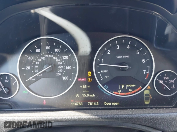 2014 BMW 4 Series 428i with VIN WBA3V7C54EP770552, listed as a IAAI auction lot 41297640 with 114,763 mi miles and . Bid and sale history available at DreamBid. Image 7.