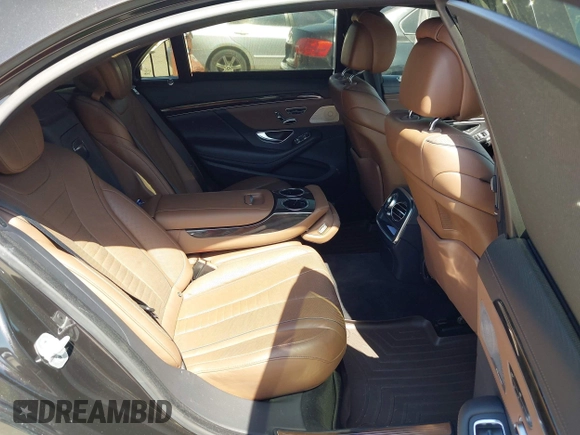 2014 Mercedes-Benz S-Class S 550 with VIN WDDUG8CB9EA009280, listed as a IAAI auction lot 42001730 with 217,213 mi miles. Bid and sale history available at carsss.com. Image 8.