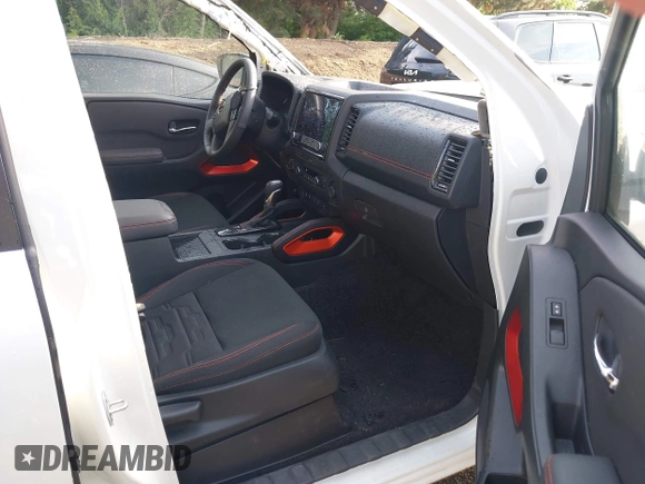 2024 Nissan Frontier SL with VIN 1N6ED1EK2RN656501, listed as a IAAI auction lot 42265453 with 3,813 mi miles and . Bid and sale history available at DreamBid. Image 5.