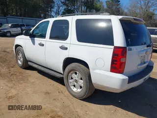 2012 Chevrolet Tahoe Commercial with VIN 1GNLC2E09CR185598, listed as a IAAI auction lot 41699321 with 202,198 mi miles and . Bid and sale history available at DreamBid. Image 3.
