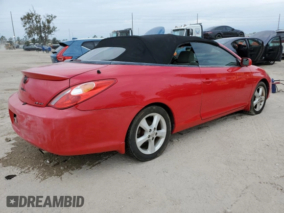 2004 Toyota Solara SE with VIN 4T1FA38P84U037172, listed as a Copart auction lot 76443784 with 199,503 mi miles and Salvage Title. Bid and sale history available at DreamBid. Image 3.