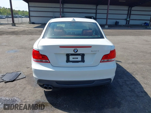 2013 BMW 1 Series 128i with VIN WBAUP7C50DVP24385, listed as a IAAI auction lot 41913737 with 46,217 mi miles and . Bid and sale history available at carsss.com. Image 16.