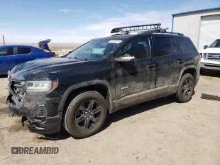 2021 GMC Acadia AT4 with VIN 1GKKNLLS1MZ208239, listed as a Copart auction lot 49716145 with 80,791 mi miles and Salvage Title. Bid and sale history available at carsss.com. Image 1.