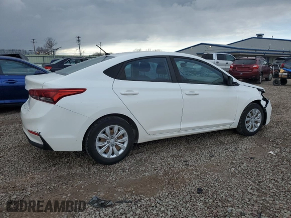 2019 Hyundai Accent SE with VIN 3KPC24A36KE066005, listed as a Copart auction lot 52402835 with 95,623 mi miles and Salvage Title. Bid and sale history available at carsss.com. Image 3.