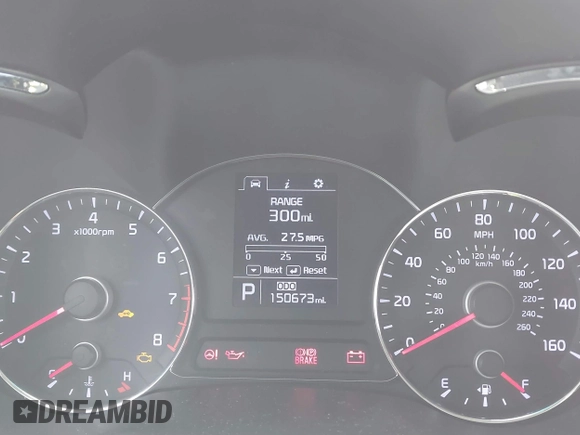 2014 Kia Forte EX with VIN KNAFZ4A8XE5061262, listed as a IAAI auction lot 41861465 with 150,673 mi miles. Bid and sale history available at carsss.com. Image 7.