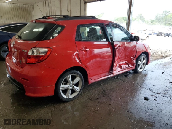 2009 Toyota Matrix S with VIN 2T1KE40E69C012797, listed as a Copart auction lot 62181605 with 174,599 mi miles and Salvage title. Bid and sale history available at DreamBid. Image 3.