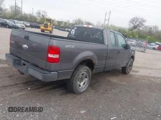 2007 Ford F-150 STX with VIN 1FTRX14W27NA19489, listed as a IAAI auction lot 42017455 with 222,297 mi miles. Bid and sale history available at carsss.com. Image 4.