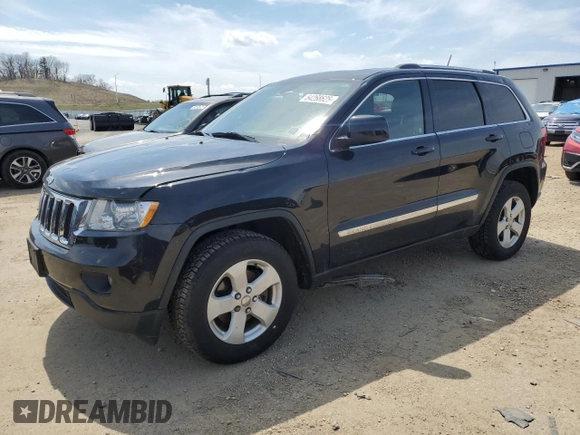 2013 Jeep Grand Cherokee Laredo with VIN 1C4RJFAG2DC604589, listed as a Copart auction lot 54268625 with 186,746 mi miles and Non Repairable. Bid and sale history available at carsss.com. Image 1.