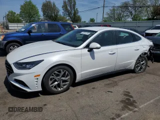 2020 Hyundai Sonata SEL z VIN 5NPEL4JA9LH040726, wystawiony jako Copart lot #53981245 z przebiegiem 81 184 mil mil oraz Szkody całkowita. Historia ofert i sprzedaży dostępna na DreamBid. Obrazek 1.