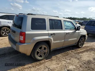 2009 Jeep Patriot Limited with VIN 1J4FT48B99D146489, listed as a Copart auction lot 52484925 with 251,986 mi miles and Salvage title. Bid and sale history available at DreamBid. Image 3.