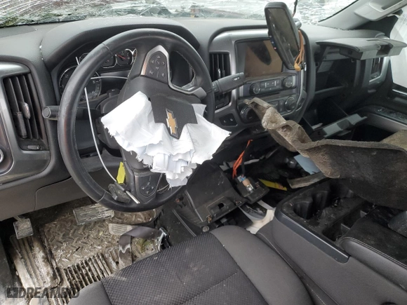 2014 Chevrolet Silverado 1500 LT with VIN 1GCVKREC9EZ192447, listed as a Copart auction lot 43053975 with 0 mi miles and Salvage Title. Bid and sale history available at carsss.com. Image 8.