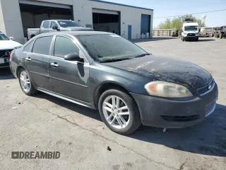 2013 Chevrolet Impala LTZ with VIN 2G1WC5E36D1227326, listed as a Copart auction lot 52451975 with 195,479 mi miles and Clean Title. Bid and sale history available at DreamBid. Image 4.