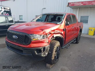 2022 Ford Ranger XL with VIN 1FTER4EH8NLD03308, listed as a IAAI auction lot 41343375 with 45,746 mi miles. Bid and sale history available at carsss.com. Image 6.