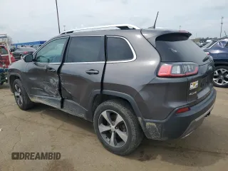 2019 Jeep Cherokee Limited with VIN 1C4PJMDX6KD134940, listed as a Copart auction lot 53674725 with 120,088 mi miles and Salvage title. Bid and sale history available at DreamBid. Image 2.