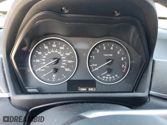 2016 BMW X1 xDrive28i with VIN WBXHT3C32GP884206, listed as a Copart auction lot 48767695 with 112,864 mi miles and Salvage Title. Bid and sale history available at carsss.com. Image 9.