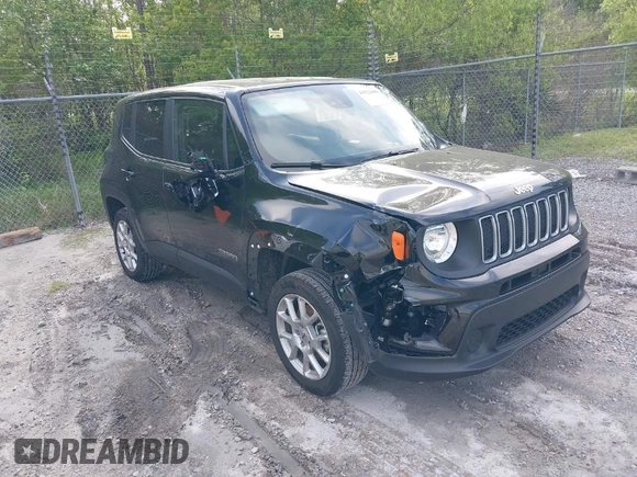 2023 Jeep Renegade Latitude with VIN ZACNJDB12PPP72694, listed as a IAAI auction lot 41922408 with 29,818 mi miles and . Bid and sale history available at DreamBid. Image 1.