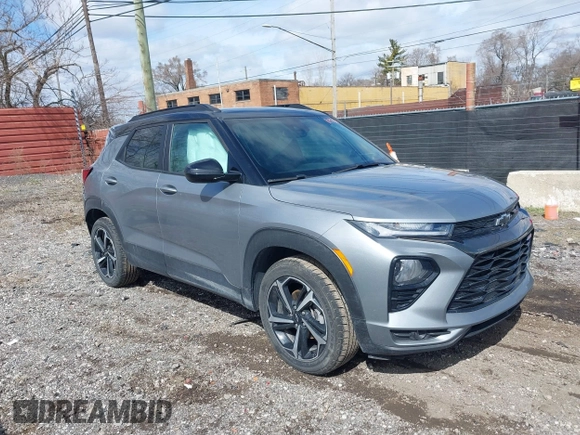 2023 Chevrolet TrailBlazer RS with VIN KL79MTSLXPB098972, listed as a IAAI auction lot 41879173 with 38,120 mi miles and . Bid and sale history available at DreamBid. Image 1.