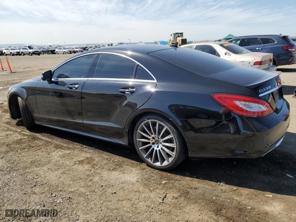 2018 Mercedes-Benz CLS-Class CLS 550 with VIN WDDLJ7DB4JA203957, listed as a Copart auction lot 44364424 with 21,061 mi miles. Bid and sale history available at carsss.com. Image 2.