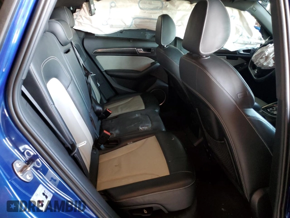2016 Audi SQ5 with VIN WA1VCBFP9GA014751, listed as a Copart auction lot 48261565 with 98,970 mi miles and Salvage Title. Bid and sale history available at DreamBid. Image 10.