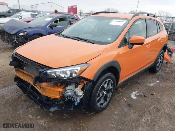2018 Subaru Crosstrek Premium with VIN JF2GTADC9JH321989, listed as a IAAI auction lot 41890690 with 75,277 mi miles. Bid and sale history available at carsss.com. Image 20.
