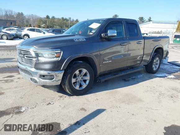 2019 Ram 1500 Laramie with VIN 1C6SRFDTXKN860913, listed as a IAAI auction lot 41356687 with 199,485 mi miles. Bid and sale history available at carsss.com. Image 17.