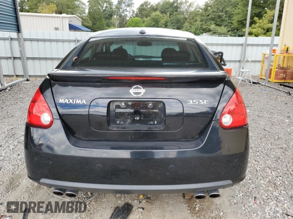 2008 Nissan Maxima 3.5 SE with VIN 1N4BA41E58C832120, listed as a Copart auction lot 71844344 with 154,890 mi miles and Salvage Title. Bid and sale history available at carsss.com. Image 6.