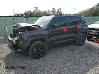 2022 Jeep Renegade Altitude z VIN ZACNJDE18NPN43624, wystawiony jako Copart lot #42755045 z przebiegiem Nie podano mil oraz Nie do naprawy • Non repairable. Historia ofert i sprzedaży dostępna na DreamBid. Obrazek 1.