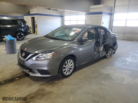 2018 Nissan Sentra SV with VIN 3N1AB7AP9JL631419, listed as a Copart auction lot 52361515 with 124,815 mi miles and Clean Title. Bid and sale history available at carsss.com. Image 1.