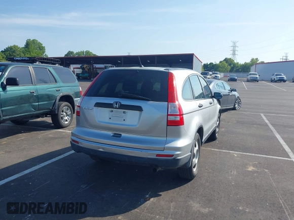 2010 Honda CR-V LX with VIN 3CZRE3H36AG702582, listed as a IAAI auction lot 42821101 with 271,156 mi miles and . Bid and sale history available at DreamBid. Image 4.