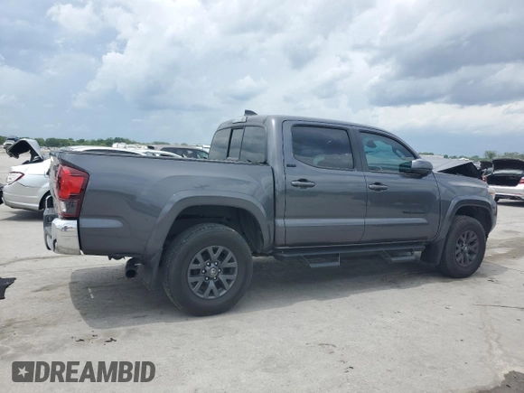 2022 Toyota Tacoma SR with VIN 3TYAX5GN9NT038043, listed as a Copart auction lot 55555025 with 31,648 mi miles and Salvage title. Bid and sale history available at DreamBid. Image 3.