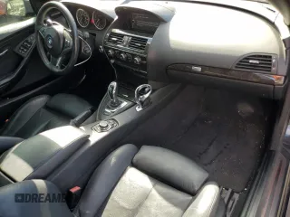 2010 BMW 6 Series 650i with VIN WBAEB5C57AC225338, listed as a Copart auction lot 75755384 with 140,511 mi miles and Salvage Title. Bid and sale history available at carsss.com. Image 8.