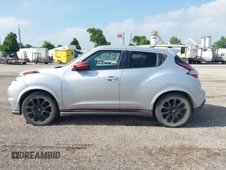 2016 Nissan Juke S with VIN JN8AF5MR1GT605036, listed as a IAAI auction lot 41947568 with 148,047 mi miles and . Bid and sale history available at DreamBid. Image 14.
