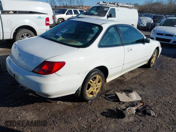 1998 Acura CL Premium with VIN 19UYA3157WL010951, listed as a IAAI auction lot 41700181 with 255,646 mi miles. Bid and sale history available at carsss.com. Image 4.