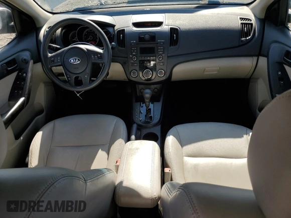 2010 Kia Forte EX with VIN KNAFU4A26A5863411, listed as a Copart auction lot 62728044 with 141,778 mi miles and Salvage Title. Bid and sale history available at carsss.com. Image 8.