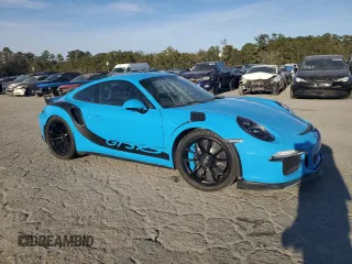 2016 Porsche 911 GT3 RS with VIN WP0AF2A98GS192732, listed as a Copart auction lot 83233174 with 0 mi miles and Clean Title. Bid and sale history available at carsss.com. Image 4.