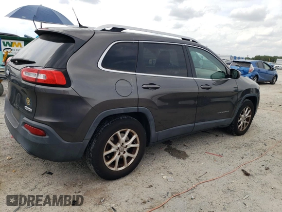 2014 Jeep Cherokee Latitude with VIN 1C4PJMCS0EW151957, listed as a Copart auction lot 54172045 with 142,180 mi miles and Clean Title. Bid and sale history available at carsss.com. Image 3.
