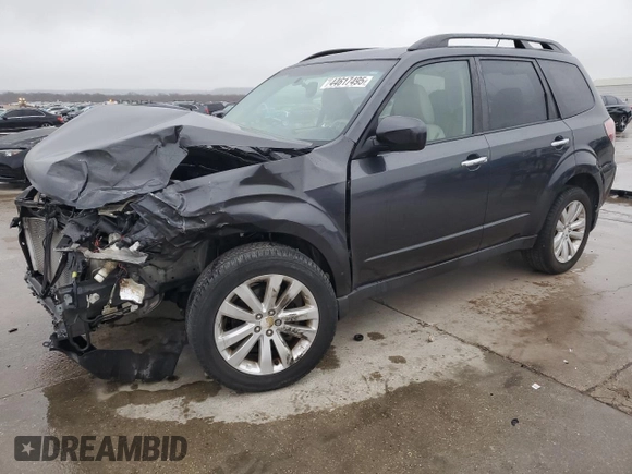 2012 Subaru Forester X Premium with VIN JF2SHBDC1CH431262, listed as a Copart auction lot 44617495 with Not Provided miles and Salvage Title. Bid and sale history available at DreamBid. Image 1.