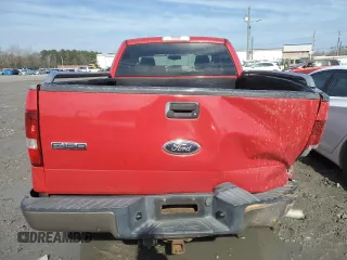 2005 Ford F-150 XLT with VIN 1FTPX12525NA40969, listed as a Copart auction lot 42563695 with 92,536 mi miles and Salvage Title. Bid and sale history available at carsss.com. Image 6.