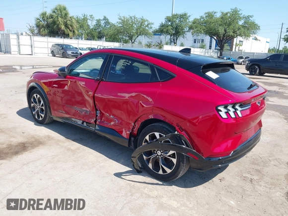 2023 Ford Mustang Mach-E Premium z VIN 3FMTK3SU3PMA70202, wystawiony jako IAAI lot #42291558 z przebiegiem 16 333 mil mil oraz . Historia ofert i sprzedaży dostępna na DreamBid. Obrazek 3.