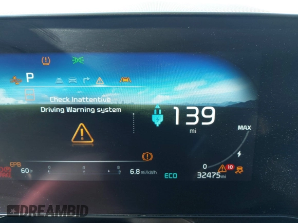 2024 Kia Niro Wind with VIN KNDCR3L11R5122388, listed as a IAAI auction lot 42261311 with 32,475 mi miles and . Bid and sale history available at DreamBid. Image 17.