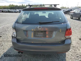 2014 Volkswagen Jetta SportWagen TDI w/Sunroof & Nav with VIN 3VWPL7AJ6EM620603, listed as a Copart auction lot 71386874 with 209,660 mi miles and Salvage Title. Bid and sale history available at carsss.com. Image 6.
