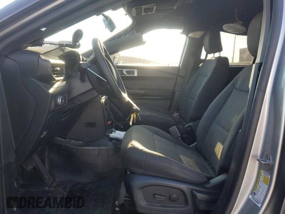 2021 Ford Explorer with VIN 1FM5K8AC8MNA17575, listed as a Copart auction lot 46376475 with 57,260 mi miles and Clean title. Bid and sale history available at DreamBid. Image 7.