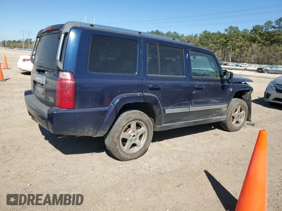 2006 Jeep Commander Limited with VIN 1J8HG58246C218993, listed as a Copart auction lot 49825435 with 214,536 mi miles and Salvage Title. Bid and sale history available at carsss.com. Image 3.