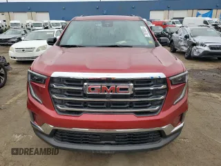 2024 GMC Acadia FWD Elevation z VIN 1GKENKKS7RJ162477, wystawiony jako Copart lot #73876034 z przebiegiem 3912 mil mil oraz Czysty tytuł • Clean title. Historia ofert i sprzedaży dostępna na DreamBid. Obrazek 5.